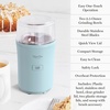 image:imageMarthaStewart ElectricCoffee amp Spice GrinderDual 25oz RemovableBowls StorageLidsStainless Steel BladesOne Touch Pulse Control2in1CompactBeans amp Spices Herbsamp Nuts Linen CreamSky Blue